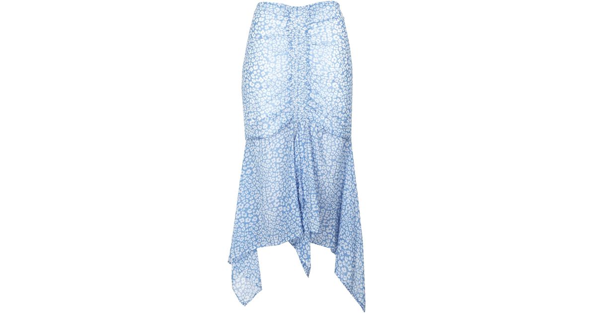 C/meo Collective Synthetic Long Skirt in Sky Blue (Blue) - Lyst