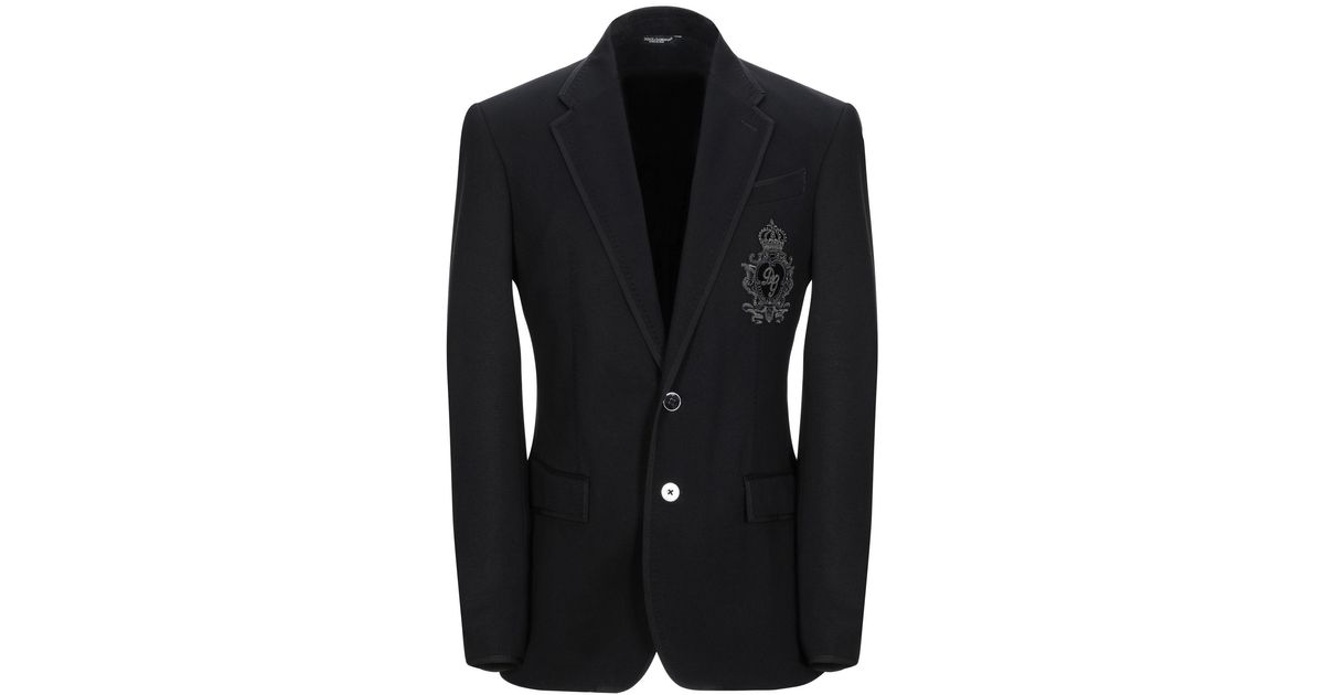 Dolce & Gabbana Blazer in Black for Men - Lyst