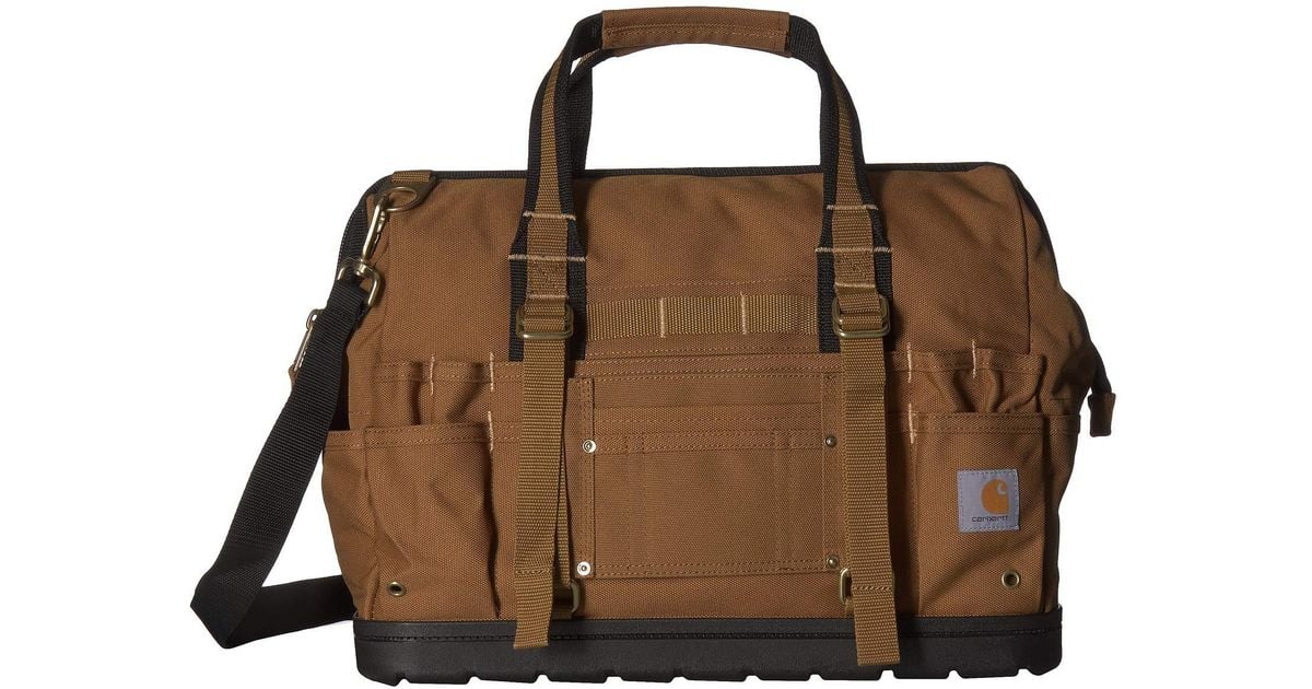 Carhartt 18 Legacy Tool Bag W/ Molded Base (/brown) Athletic Handbags in Brown Lyst