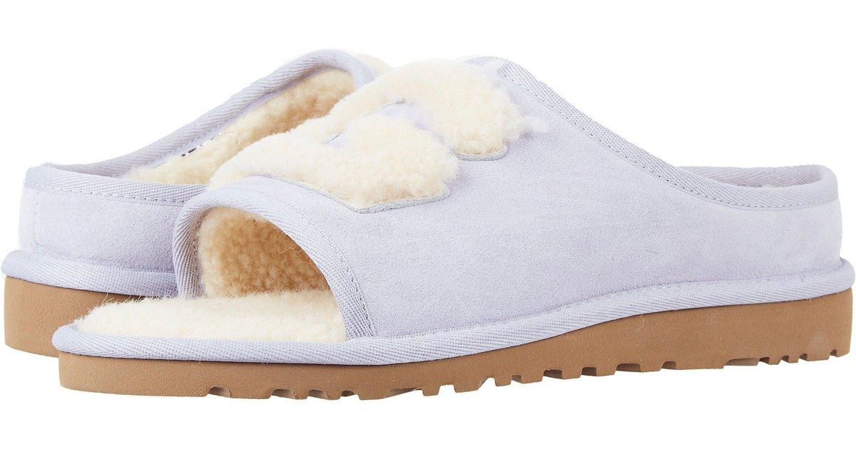 Lyst Ugg Slide in White