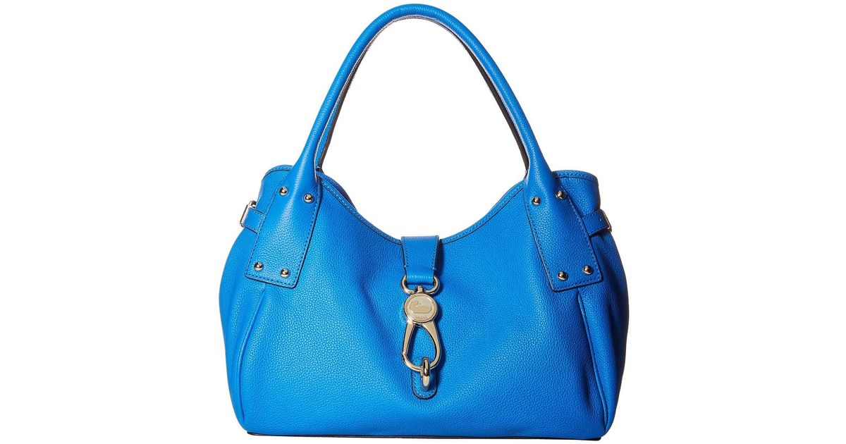 dooney and bourke satchel blue