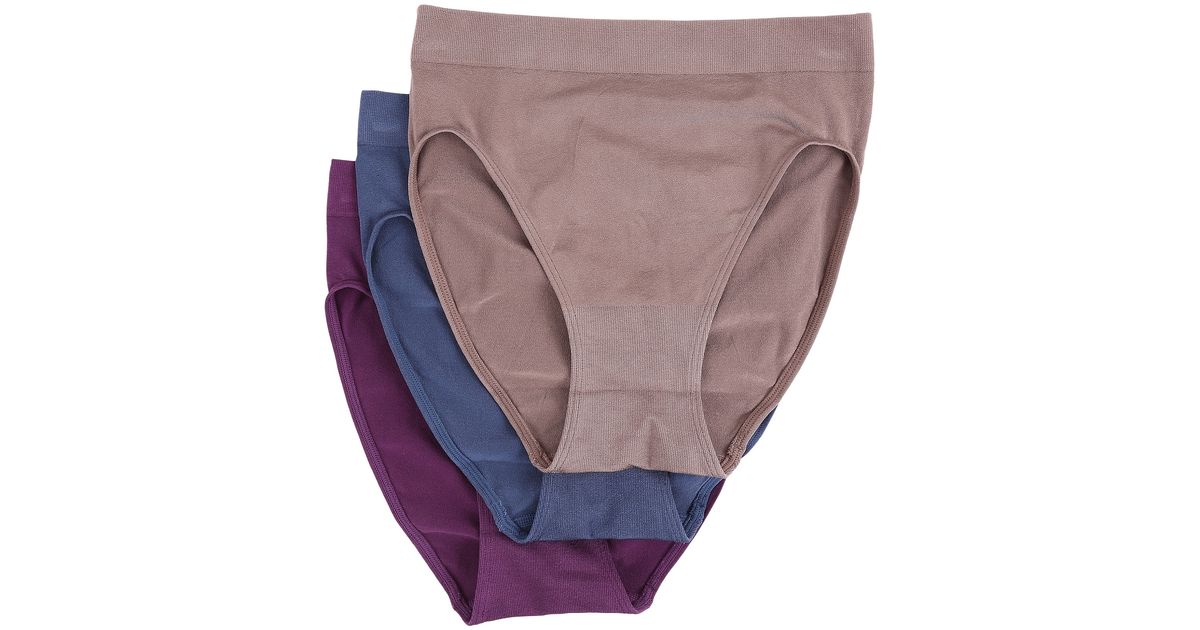 Wacoal Bsmooth Hicut Brief in Blue Lyst