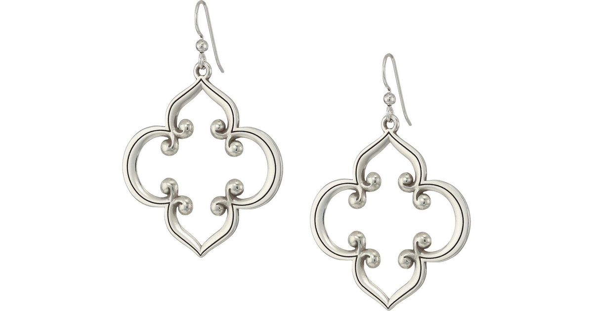 Lyst Brighton Toledo Statement French Wire Earrings In Metallic