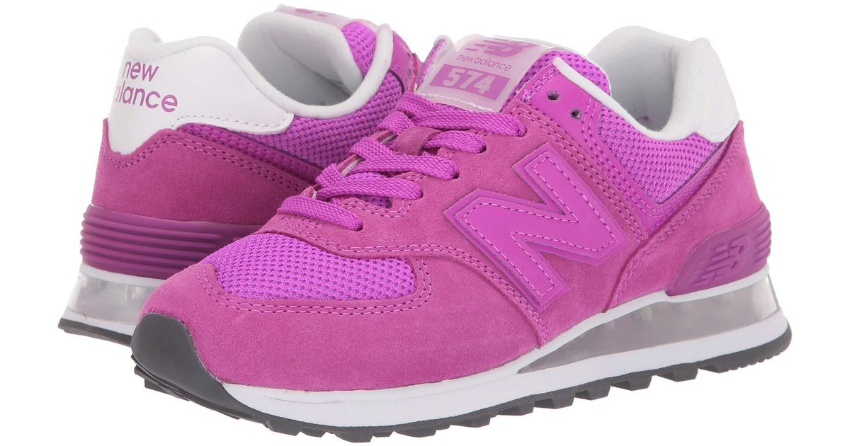 new balance 574 grey purple