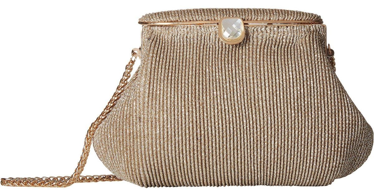 Lyst Adrianna Papell Sheryl Gold Special Occasion Handbags In Lyst Adrianna Papell Sheryl Gold Special Occasion Handbags In Metallic