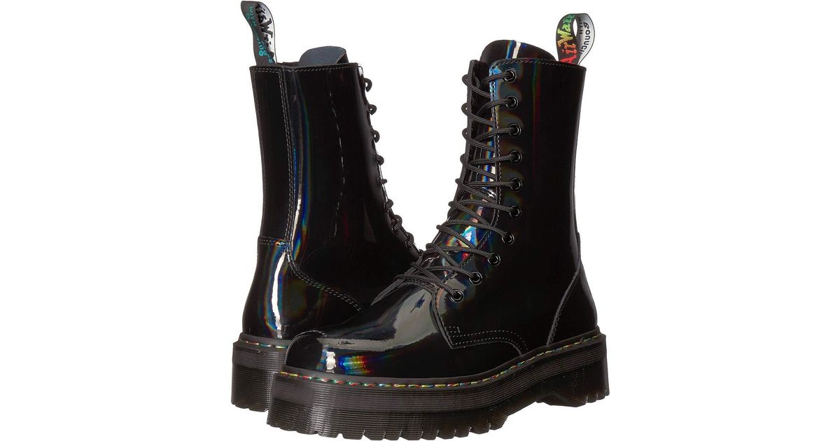 dr martens rainbow jadon hi