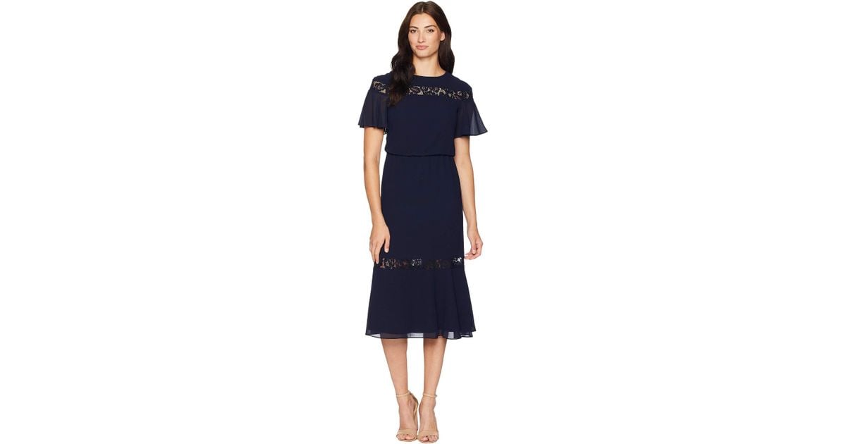 Lauren One Shoulder Chiffon Dress