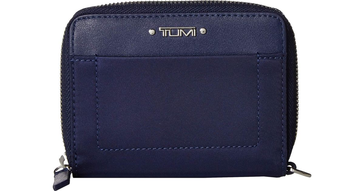 Tumi Voyageur Trifold Ziparound (ultramarine) Wallet in Blue Lyst