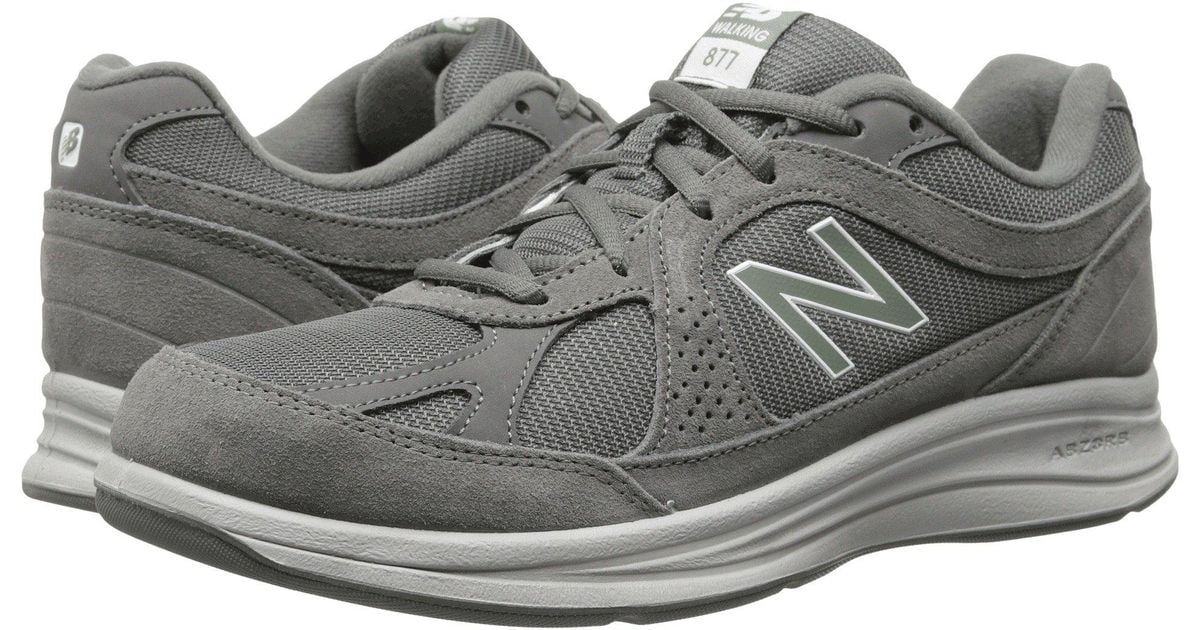 Lyst - New Balance Mw877 (grey) Men's Shoes in Gray for Men