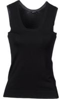 Jil Sander Navy Sleeveless Sweaters - Lyst