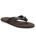 Bottega Veneta Crocodile Skin Flipflops in Black for Men | Lyst