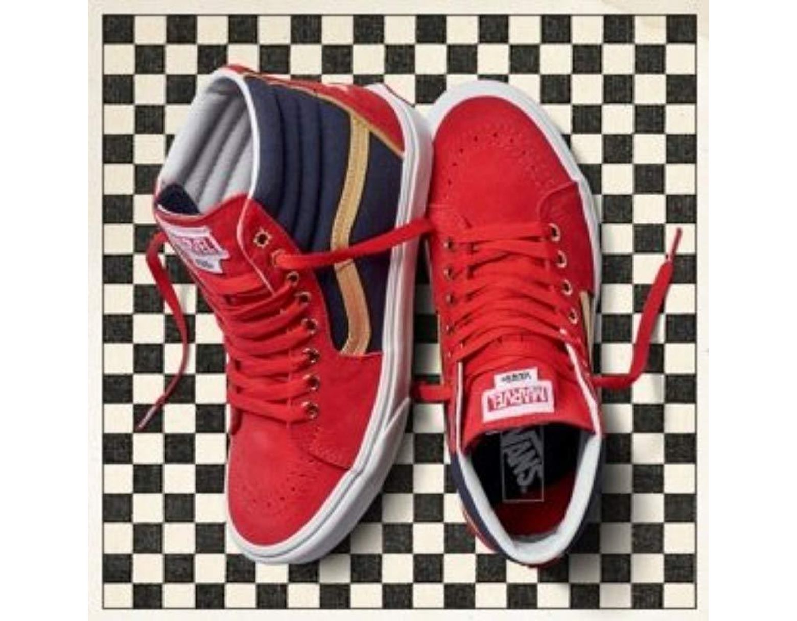 captain marvel vans size 9.5