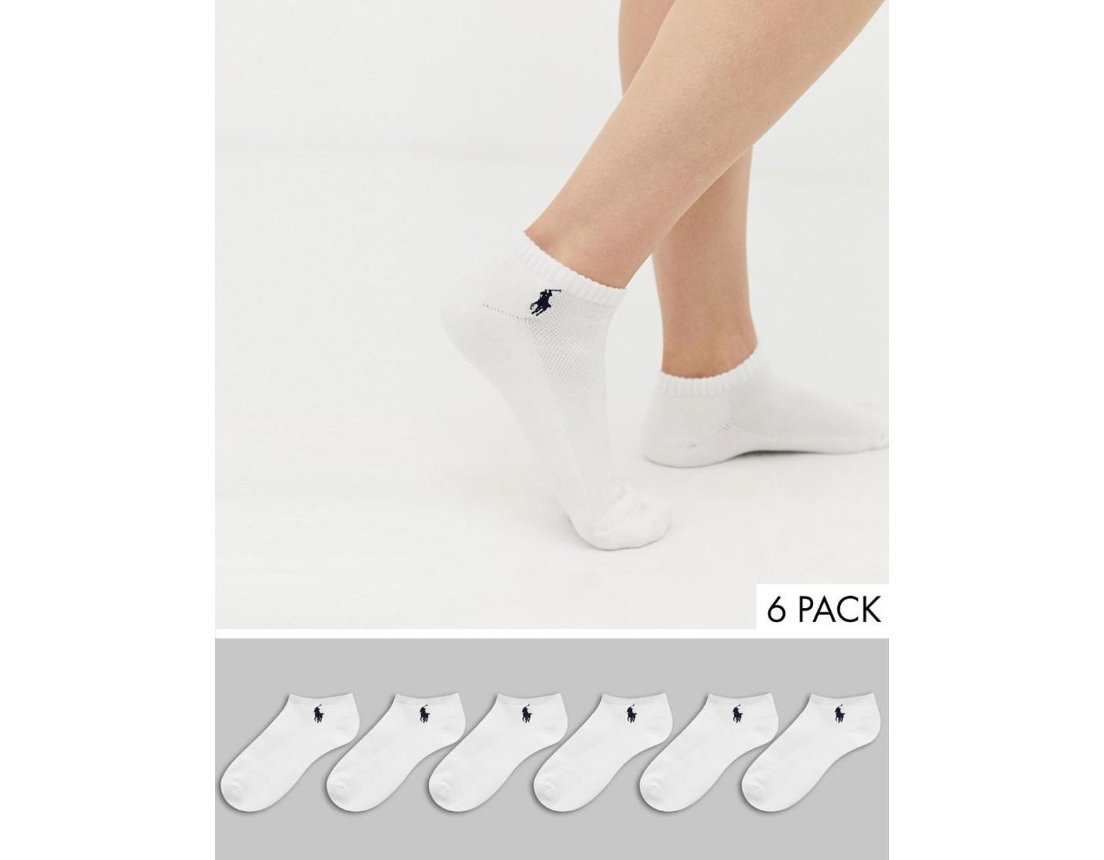 Polo Ralph Lauren Kurze Sneaker Socken mit gepolsterter Polo Ralph Lauren Kurze Sneaker Socken mit gepolsterter