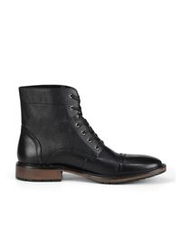 Marc New York | Black Hester Leather Ankle Boots for Men | Lyst