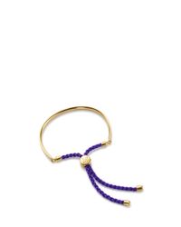 Monica Vinader | Purple Fiji Friendship Bracelet | Lyst