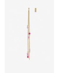 French Connection | Metallic Earrings-asymmetrical Linear | Lyst