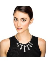 Lulu Frost - Metallic Crystaline Necklace - Lyst