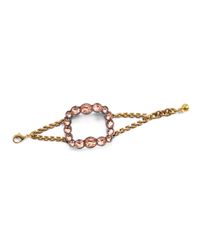 Lulu Frost - Metallic Mae Bracelet - Blush - Lyst