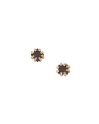 Trina Turk | Metallic Stud W Pave Detail | Lyst