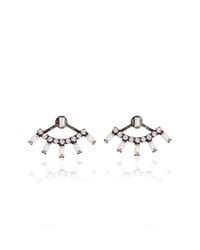 DANNIJO | Metallic Thatcher Earrings | Lyst
