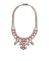 Tom Binns | Pink Neopolitano Crystal and Stone Necklace | Lyst