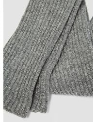 Baserange - Gray Over The Knee Socks Grey Melange - Lyst
