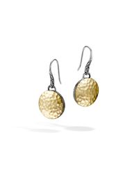 John Hardy | Metallic Dot Round Drop Earrings | Lyst