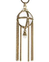 Jenny Bird | Metallic Chambered Orb Pendant | Lyst