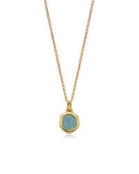 Monica Vinader | Metallic Atlantis Gem Mini Pendant | Lyst