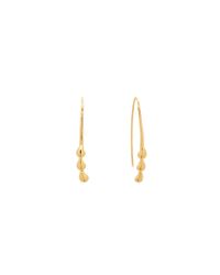Diane von Furstenberg | Metallic Dew Drop Linear Earrings | Lyst