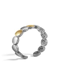 John Hardy | Metallic Dot Three Station Flex Cuff | Lyst