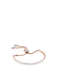 Monica Vinader | Metallic Fiji Full Pave Bracelet | Lyst