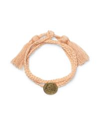 Club Monaco | Pink Coin Bracelet | Lyst