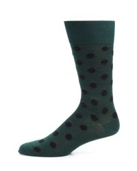 Paul Smith | Green Maxispot Dot Socks for Men | Lyst