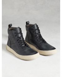 John Varvatos | Gray Bedford High Top for Men | Lyst