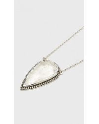 Pamela Love | Metallic Arrowhead Pendant | Lyst