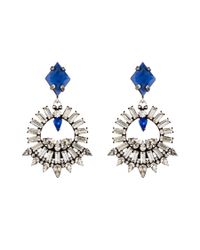DANNIJO - Metallic Coraza Earrings - Lyst