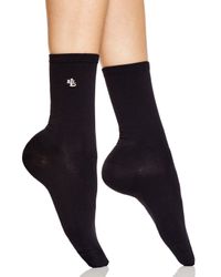 Ralph Lauren | Black Microfiber Trouser Socks | Lyst