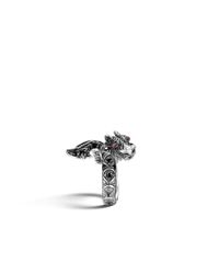 John Hardy | Black Legends Naga Dragon Ring | Lyst