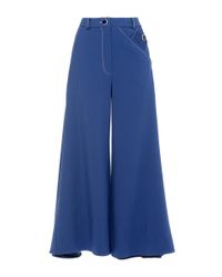 Peter Pilotto | Blue Safari Culottes | Lyst