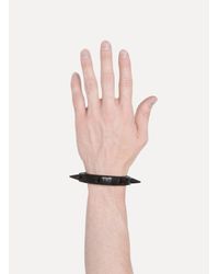 Parts Of 4 | Black Horn Spike Bangle for Men | Lyst