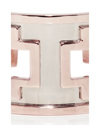 Monica Sordo | Metallic M'o Exclusive: Ducane Rose Gold And Ruthenium Cuff | Lyst