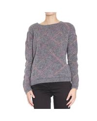 Manila Grace | Gray Sweater | Lyst