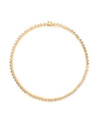 Eddie Borgo | Metallic Pavé Mini Cone Necklace | Lyst