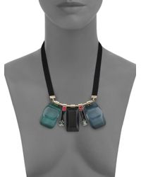 Marni | Green Multistone Pendant Necklace | Lyst