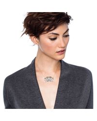 Lulu Frost - Metallic Larkspur Pendant - Silver - Lyst