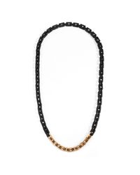 Lulu Frost - Black George Frost 75/25 Necklace - Lyst