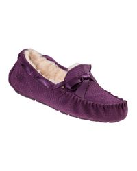 UGG - Purple Dakota Exotic Scales Genuine Sheepskin Suede Uggpure(tm) Wool Slipper - Lyst