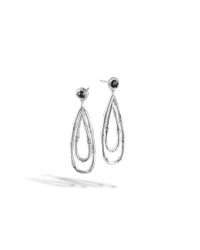John Hardy | Metallic Earrings With Stabilized Turquoise | Lyst