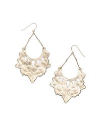 Club Monaco | Metallic Pascale Monvoisin Earrings | Lyst